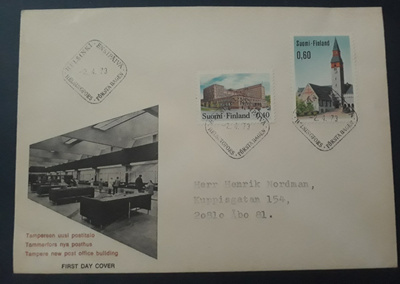 1973  Yleismerkit FDC