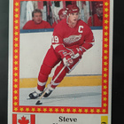 1991 Semic Mmm Marabou #65 Steve Yzerman - pikkukuva 1