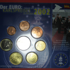 2001 ESPANJA 1c- 2euro Karlspreises BU setti - pikkukuva 4
