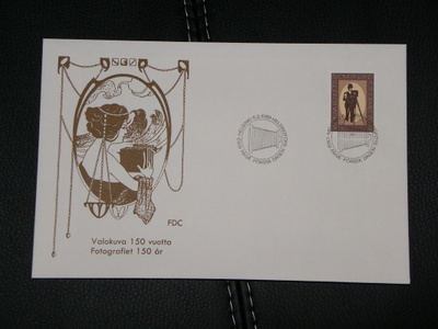 Valokuva 150 vuotta 1989 FDC