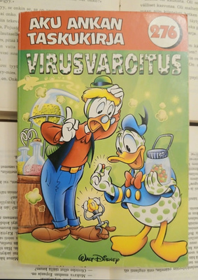 Aku Ankan taskukirja 276: Virusvaroitus (pokkari)
