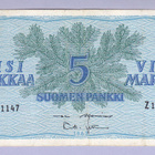 5 mk v.1963 Litt. B P-106Aa (Alenius-Lehtinen) - pikkukuva 1