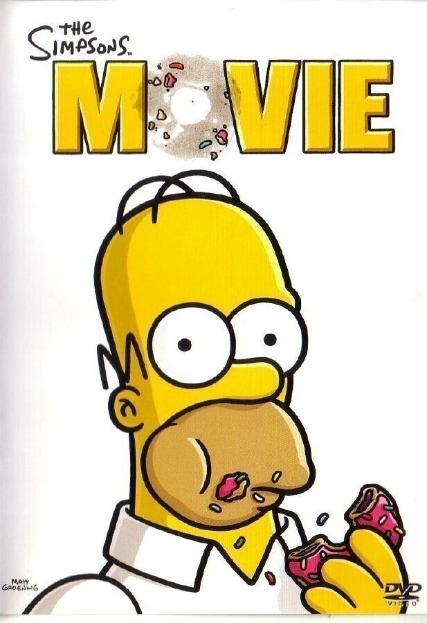 dvd, The Simpsons Movie [animaatio, komedia]