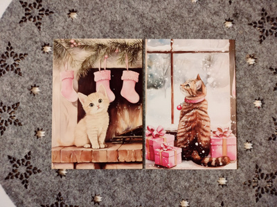 ~Kissa kortti~ 2kpl