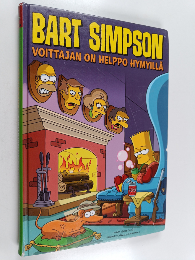 Matt Groening : Bart Simpson : voittajan on helppo hymyillä