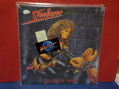STEELOVER - GLOVE ME M-/EX- BELGIAN PRESS LP