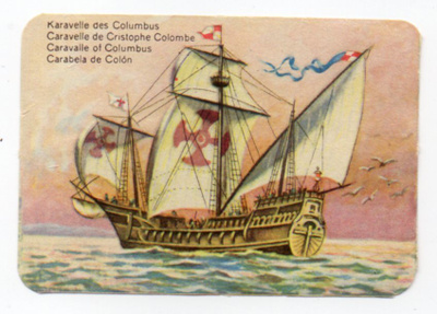 LAIVANELKKU / Caravelle Columbus. 1900-l:n alku.
