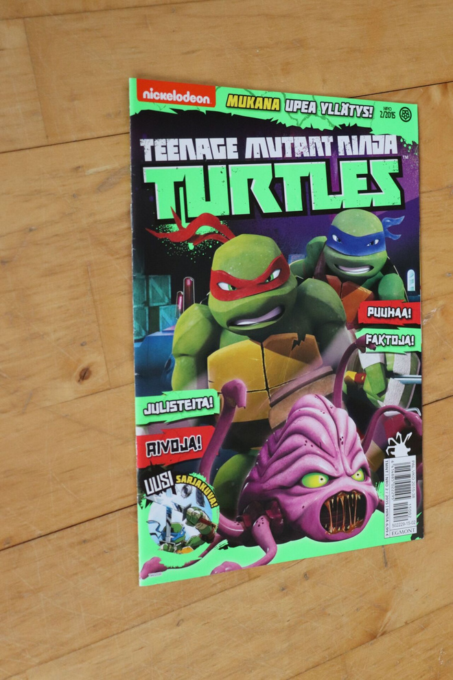 Teenage Mutant Ninja Turtles -lehti 2/2015