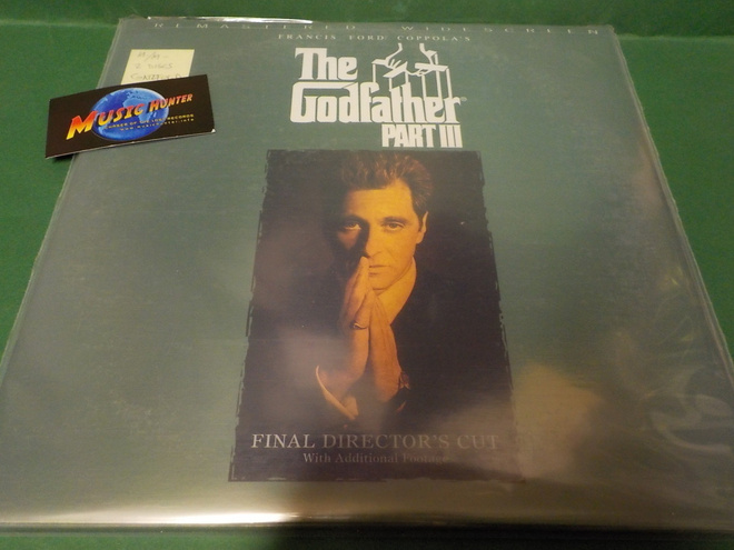 THE GODFATHER PART III M-/M- 2x LASERDISC (W)