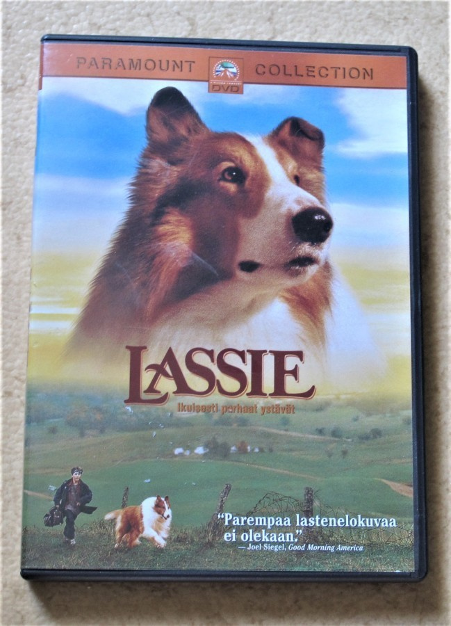 Lassie , suomi text