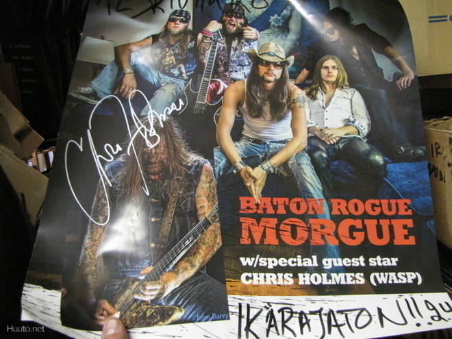 BATON ROGUE MORGUE KEIKKAJULISTE CHRIS HOLMES NIMMARILLA