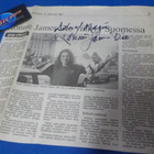 RONNIE JAMES DIO NIMIKIRJOITUS LEHTILEIKKEESSÄ - pikkukuva 1