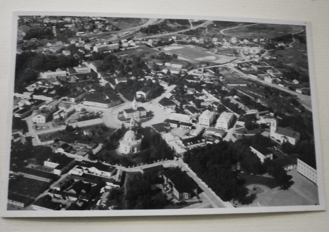 Hamina, keskustaa, ilmavalokuvapk (A.A.) nro 2, ei p.