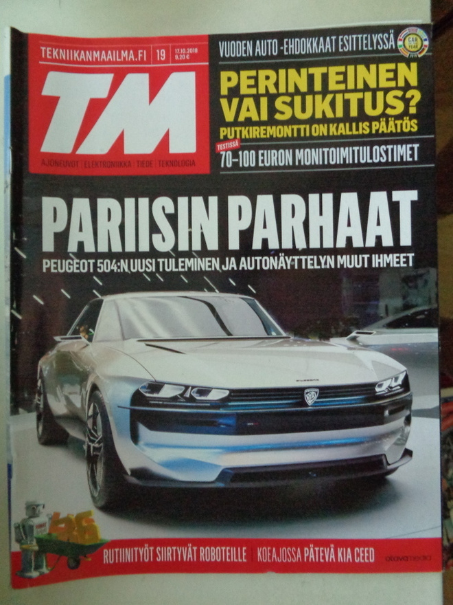 Tekniikan Maailma Nro 19/2018 (18.7)