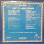 THE WHO - LIVE IN AMSTERDAM M-/EX 2LP - pikkukuva 2
