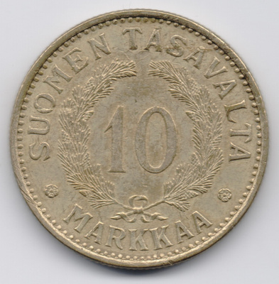1930 10 markkaa kl8