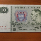 SWEDEN 10 KR 1976 KL9-10 TÄHTI - pikkukuva 1