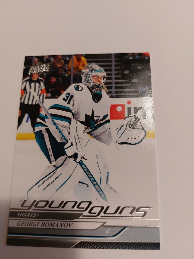 2024-25 Upper Deck #457 Georgi Romanov YG RC