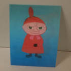 Kulkematon postikortti, muumi -aihe, hologrammi Pikku Myy - pikkukuva 1