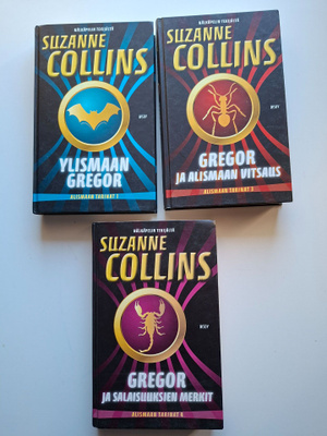 Collins, Suzanne: Alismaa 1, 3-4 (kovakantiset)