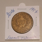 20 mk 1937 Suomen Tasavalta - pikkukuva 1