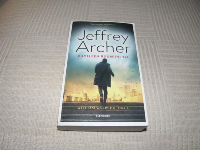 Jeffrey Archer Kuolleen ruumiini yli  -pok