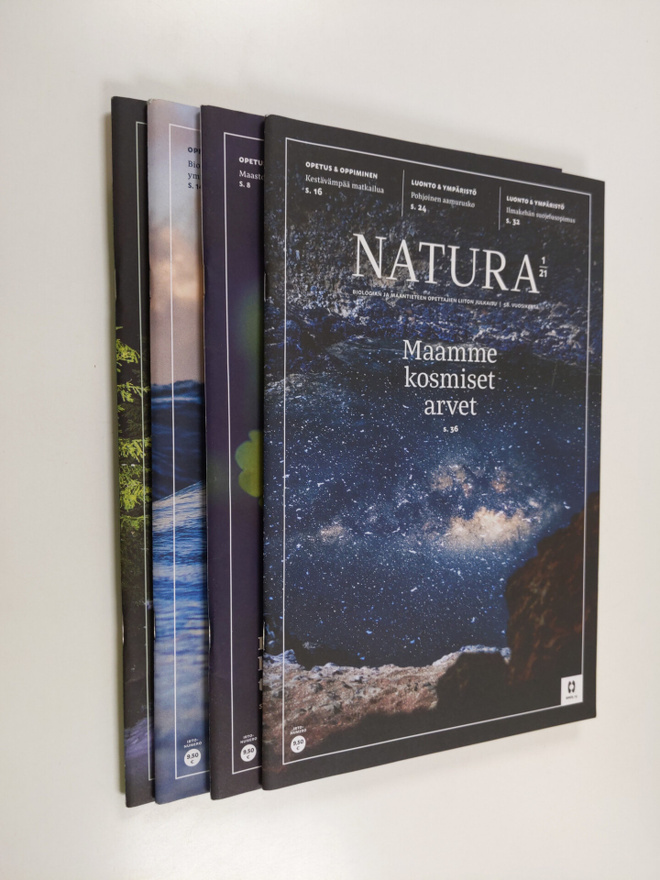 Natura vuosikerta 2021 (4 numeroa)