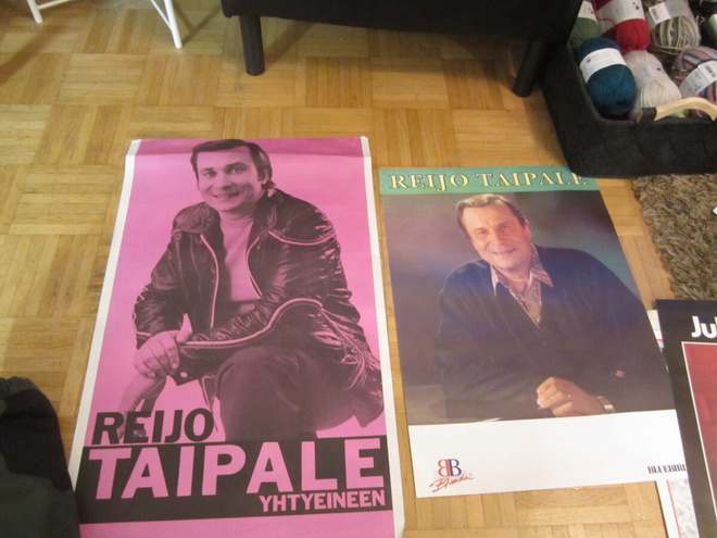REIJO TAIPALE 2 VANHAA ORIG KEIKKAJULISTETTA