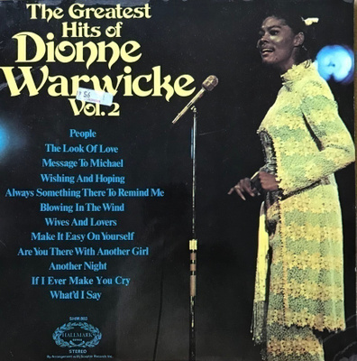 Dionne Warwicke - Greatest hits lp