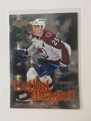 Nathan MacKinnon 2025-26 Metal Skybox Lethal Weapon