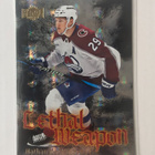 Nathan MacKinnon 2025-26 Metal Skybox Lethal Weapon - pikkukuva 1
