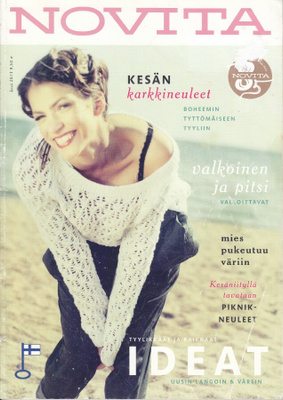 Novita 2013 kesä: Boheemin värikkäät kesäneuleet