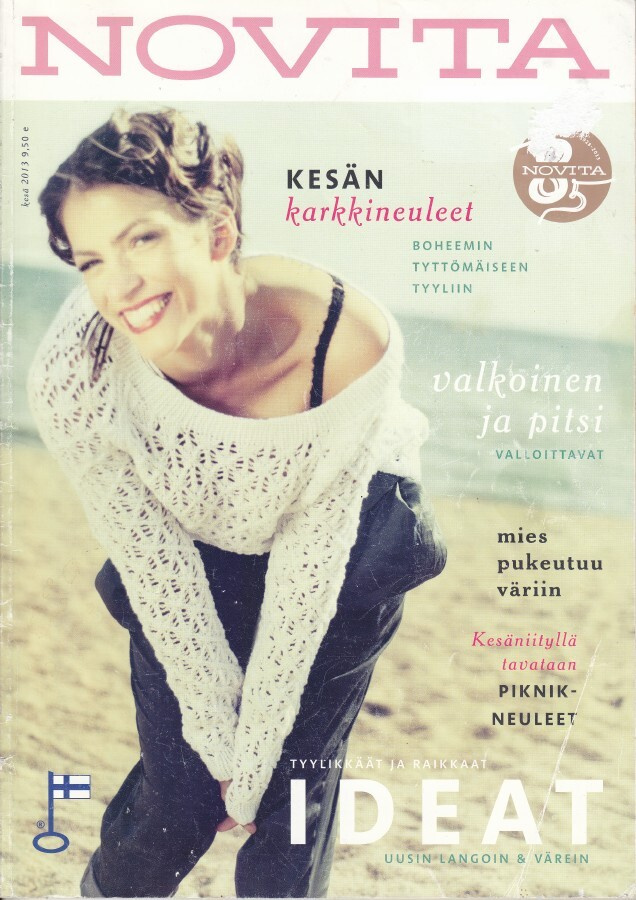 Novita 2013 kesä: Boheemin värikkäät kesäneuleet