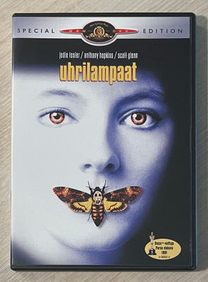 Thomas Harrisin UHRILAMPAAT (1991) Anthony Hopkins (2DVD)