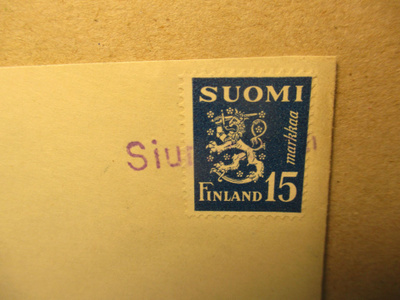 1950 Siuro (Nokia) rivil s kuorella