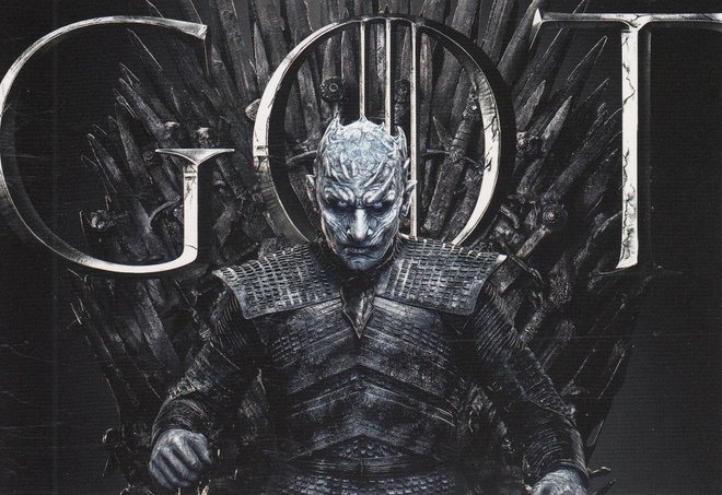 Game of  Thrones Yön kuningas (postikortti)