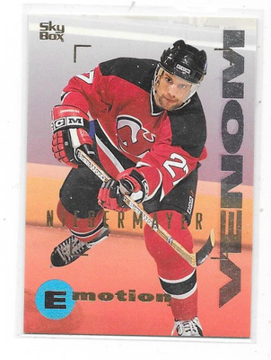 1995-96 Emotion #100 Scott Niedermaier , New Jersey Devils