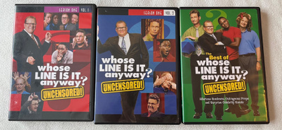 Whose Line Is It Anyway? DVD 3 kpl