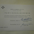 1965, Reservin Aliupseerien Liitto ry:n vuosikokouskutsu - pikkukuva 1