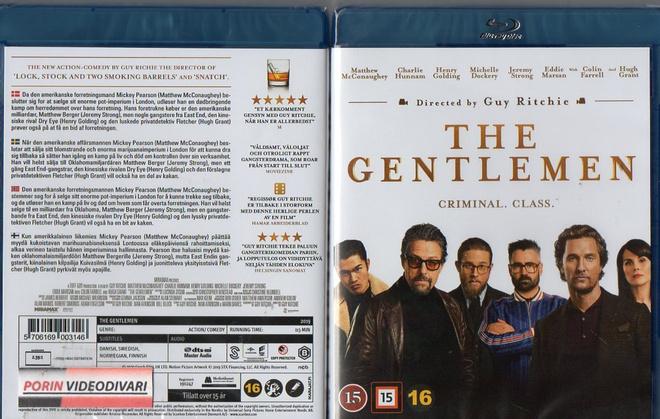 Gentlemen (2019)	(18 840)	UUSI	-FI-	BLU-RAY			matthew mc con