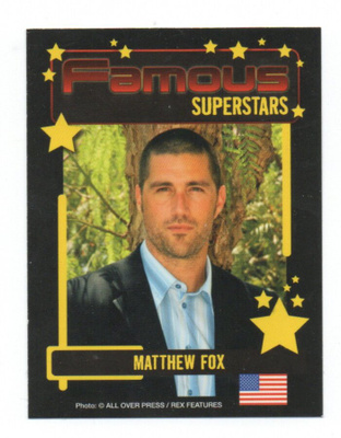 Famous SUPERSTARS n:o 084 MATTHEW FOX