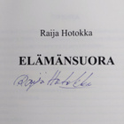 Paula Hotokka : Elämänsuora (signeerattu) - pikkukuva 3
