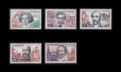 Ranska 1432-6 ** Tunnettuja eurooppalaisia (1963)