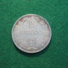 2 markkaa 1907 - hopeaa - pikkukuva 1