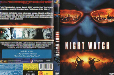 Night Watch-Yövahti (34 893) k -FI- suomik. DVD 2004 venäj