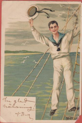Merimies tervehtii - kulk v 1904