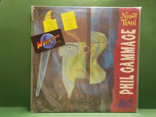 PHIL GAMMAGE - NIGHT TRAIN M-/EX+ 1ST FRA -90 PRESS LP
