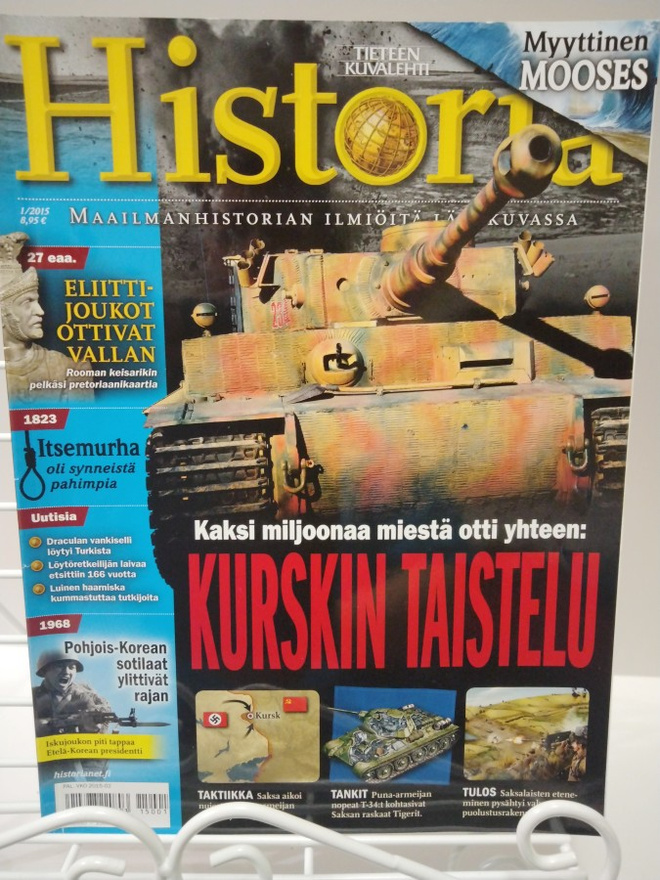 Historia lehti 1 2015 Tieteen Kuvalehti