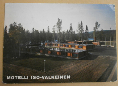 Kuopio, motelli Iso-Valkeinen, väripk, p. 1981