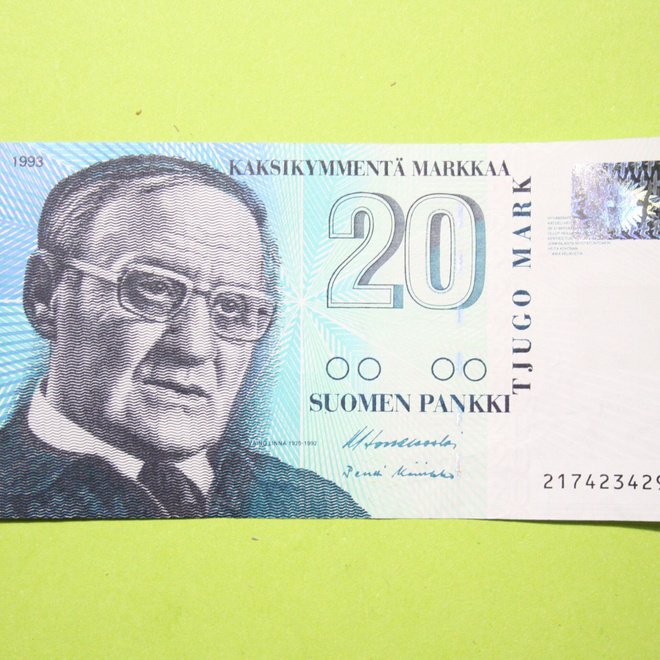 20 Markkaa 1993